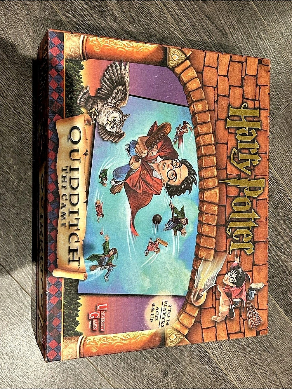 Harry Potter Quidditch: The Game. Board Game Complete Set
